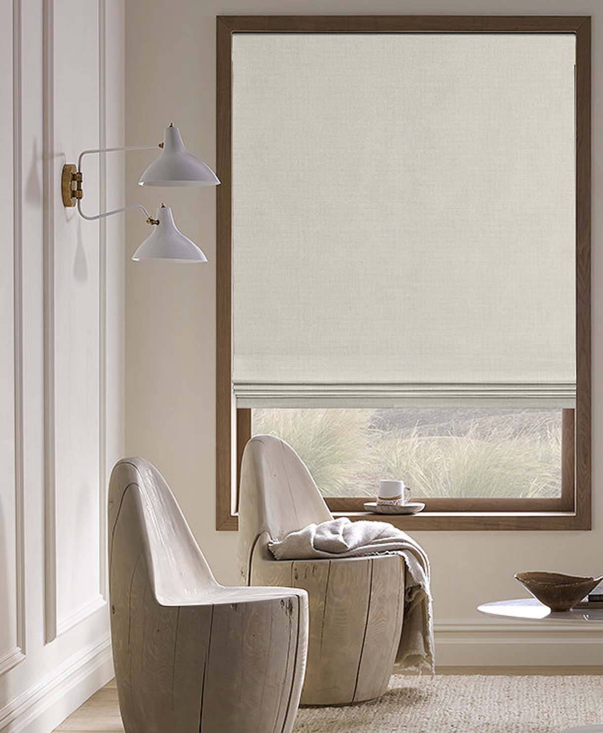 FLAT ROMAN SHADE - Orion Blinds